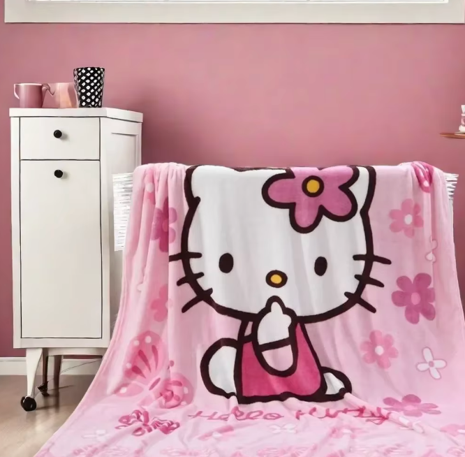 Hello Kitty Decke