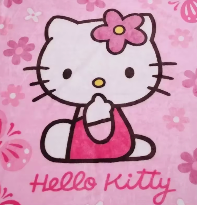 Hello Kitty Decke